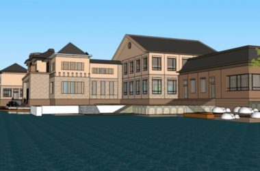 Western Neoclassical Villa Model in SketchUp-BIM WORLD