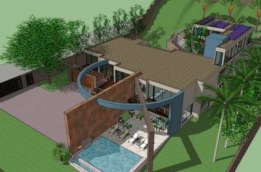 Modern Solo Villa Design | SketchUp 3D Model-BIM WORLD