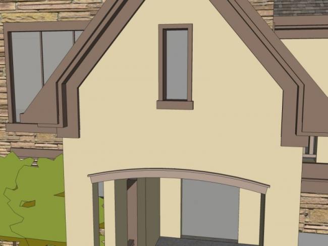 Modern Solo Villa Design | SketchUp 3D Model