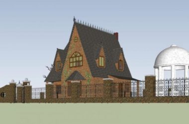 Modern Solo Villa Design | SketchUp 3D Model-BIM WORLD