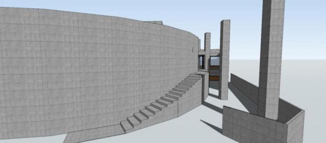 Modern Villa Models in SketchUp: Solo Villa, Ito Mansion, Yin Dong Mansion by Tadao Ando