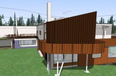 Modern Solo Villa Design Inspired by Alvar Aalto | SketchUp Model-BIM WORLD
