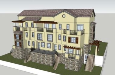 Modern Stacked Villa Design in SketchUp-BIM WORLD