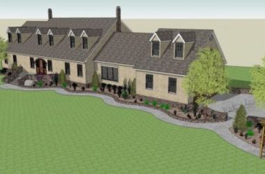 Modern Villa Design | SketchUp 3D Model-BIM WORLD
