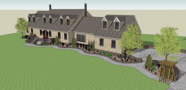 Modern Villa Design | SketchUp 3D Model