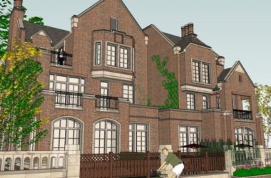 Classical Twin Villa Model in SketchUp-BIM WORLD