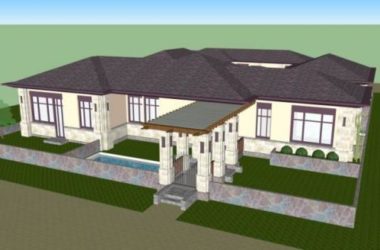 Modern Solo Villa Design | SketchUp Model-BIM WORLD