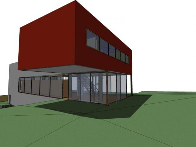 Modern Solo Villa Design | SketchUp 3D Model