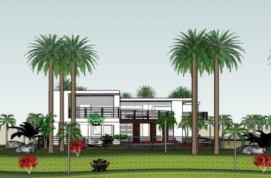 Modern Solo Villa Design | SketchUp 3D Model-BIM WORLD