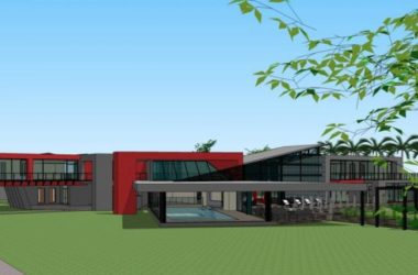 Modern Solo Villa Design | SketchUp 3D Model Preview-BIM WORLD