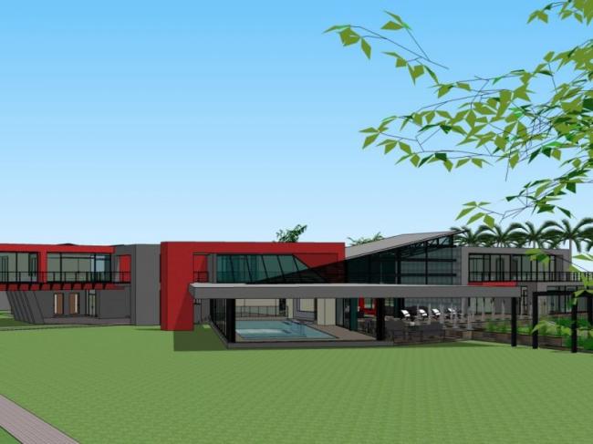 Modern Solo Villa Design | SketchUp 3D Model Preview
