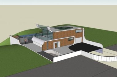 Modern Solo Villa Design | SketchUp 3D Model-BIM WORLD