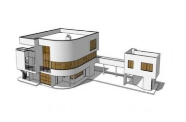 Modern Solo Villa Design | SketchUp Model Preview-BIM WORLD
