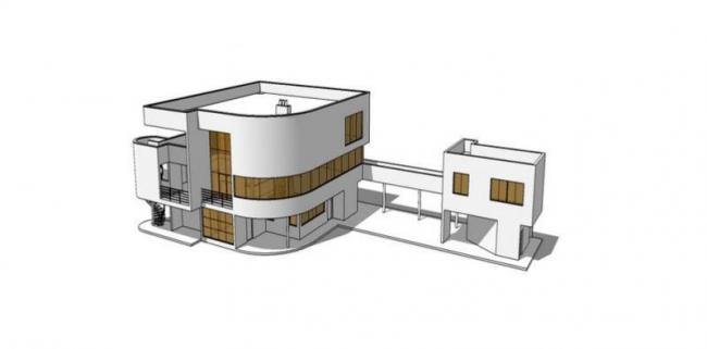 Modern Solo Villa Design | SketchUp Model Preview