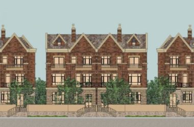 Classical Style Townhouse Villa Model in SketchUp-BIM WORLD