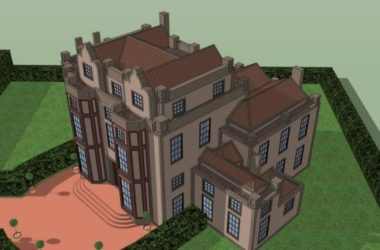 Modern Stacked Villa Design in SketchUp-BIM WORLD