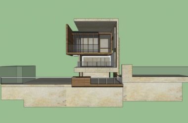 Modern Solo Villa Design | SketchUp 3D Model-BIM WORLD