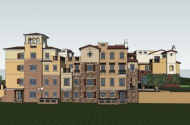 Modern Stacked Villa Cluster Model in SketchUp-BIM WORLD