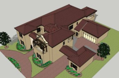 European-Style Solo Villa Model in SketchUp-BIM WORLD