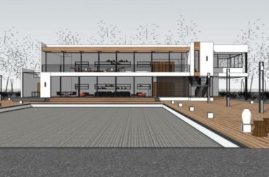 Modern Solo Villa Design | SketchUp 3D Model-BIM WORLD