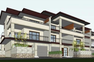 Modern Multi-Unit Villa Model in SketchUp-BIM WORLD