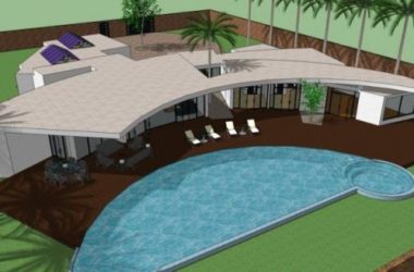 Modern Solo Villa Design | SketchUp 3D Model-BIM WORLD