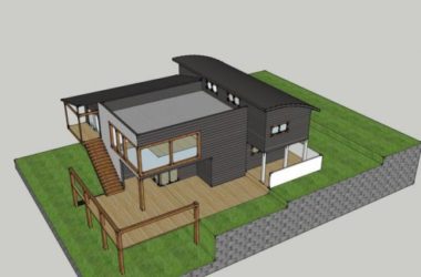 Modern Solo Villa Design | SketchUp 3D Model-BIM WORLD
