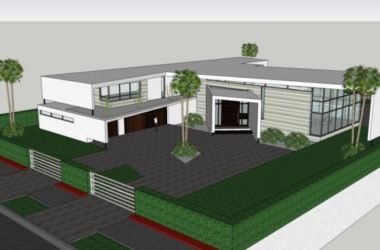 Modern Solo Villa Design | SketchUp 3D Model-BIM WORLD