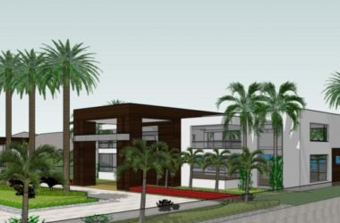 Modern Solo Villa Model in SketchUp-BIM WORLD