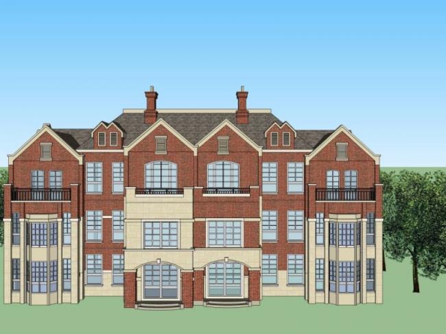 Modern Twin Villa SketchUp Model