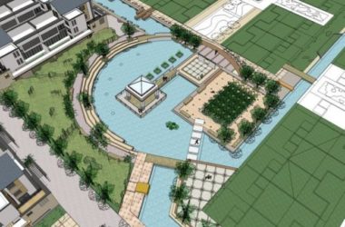 Modern Chinese Style Villa Cluster Model in SketchUp-BIM WORLD