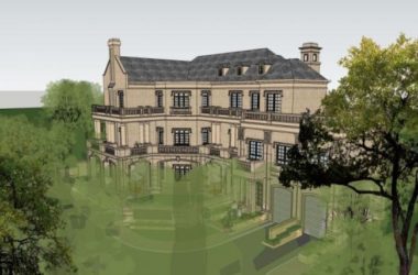 SketchUp Villa Model | Stacked French Classical Style Villa-BIM WORLD