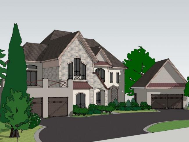 Modern Solo Villa Design | SketchUp 3D Model Preview