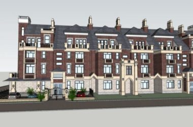 British-Style Stacked Villa Model in SketchUp-BIM WORLD