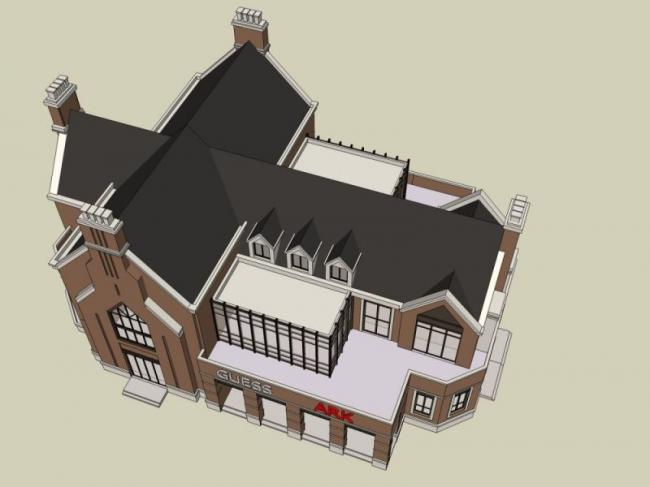 Modern Solo Villa Design | SketchUp 3D Model