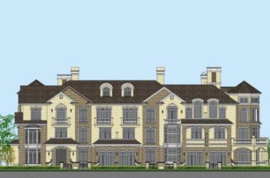 Classical Style Townhouse Villa Model in SketchUp-BIM WORLD