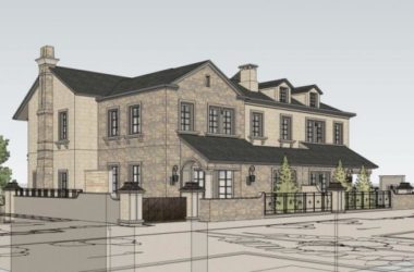 Modern Twin Villa Design in SketchUp-BIM WORLD