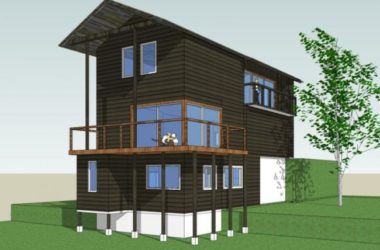 Modern Solo Villa Design | SketchUp 3D Model-BIM WORLD