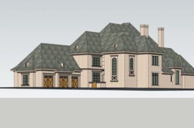 Modern Multi-Row Villa Model in SketchUp-BIM WORLD