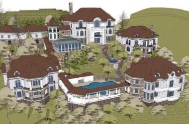 Modern Stacked Villa Design in SketchUp-BIM WORLD
