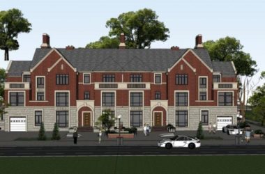 Modern Multi-Row Villa Design in SketchUp-BIM WORLD