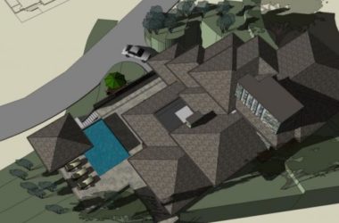 Modern Stacked Villa Design in SketchUp-BIM WORLD