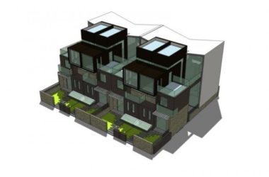 Modern Twin Villa Design in SketchUp-BIM WORLD