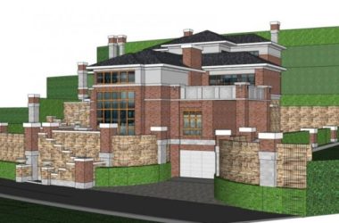 Modern Stacked Villa Design in SketchUp-BIM WORLD