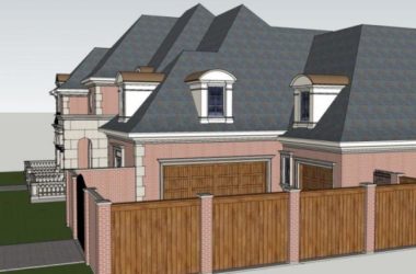 Modern Solo Villa Design | SketchUp 3D Model-BIM WORLD