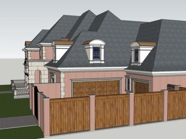 Modern Solo Villa Design | SketchUp 3D Model