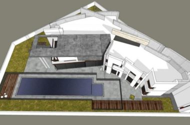 Modern Solo Villa Design | SketchUp 3D Model-BIM WORLD