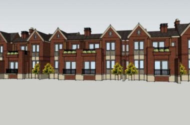 Modern Multi-Row Villa Design in SketchUp-BIM WORLD