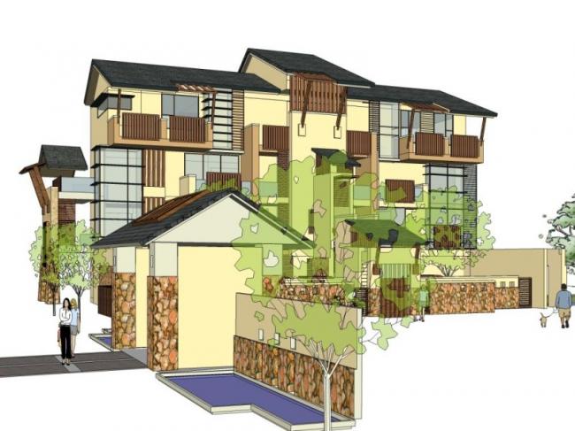 European-Style Solo Villa SketchUp Model
