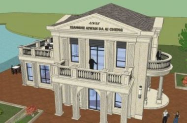 European-Style Single Family Villa Model in SketchUp-BIM WORLD